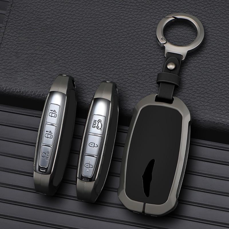 Genesis C Model Мужская кожаная ключница - Минималистичный высококлассный брелок-подвеска