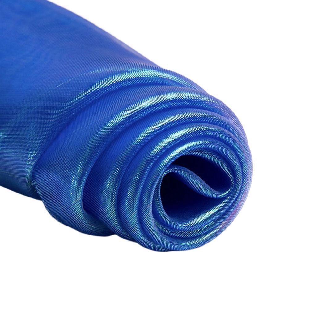 Красочная голографическая блестящая ручная работа DIY для сцены, свадебного декора, марлевая ткань, вуаль, тюль, рулон