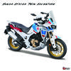Ббураго 1:18 симуляция сплав мотоцикл Honda Africa Twin Adventure авторизованная модель игрушечный автомобиль подарок коллекция