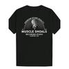 Мужская футболка Muscle Shoals Alabama Recording Studio, Ретро-графика со звуковым качеством, Повседневная футболка