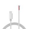 Кабель USB C папа 5 В 2 А 2 провода Шнур питания для DIY-проектов, для роутеров