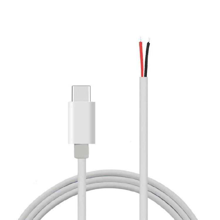 Кабель USB C папа 5 В 2 А 2 провода Шнур питания для DIY-проектов, для роутеров
