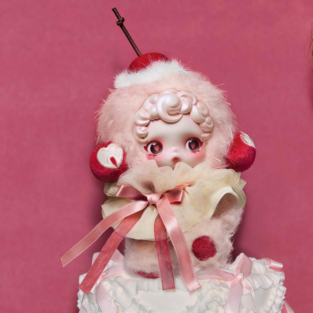 POP MART SKULLPANDA Серия «Ты нашел меня» Плюшевый кулон-кукла Фигурка-сюрприз Коллекционная игрушка Подарок на праздник, день рождения для нее, дочери, девочки, мальчика,