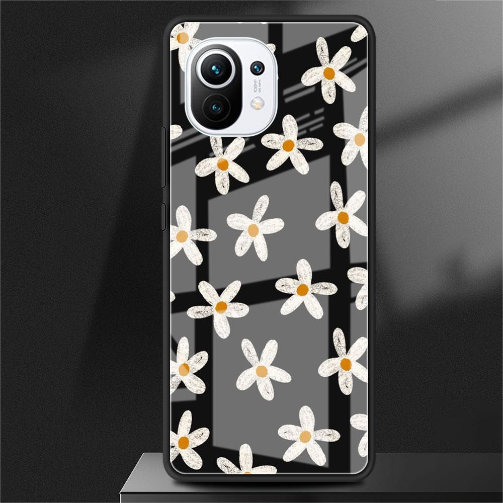 Moon Astronaut Glass Case For Xiaomi Poco X3 NFC 11 Lite 11T F3 M3 For Redmi Note 11 10 9 8 Pro 10S 9S 9A 9C Phone Cover