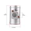 RASTP-New 2.5"/2.75"/3" Car Air Flow Meter Base Air Intake Sensor Mount Adapter For Toyota Mazda Subaru Honda 63/70/76mm MAF005