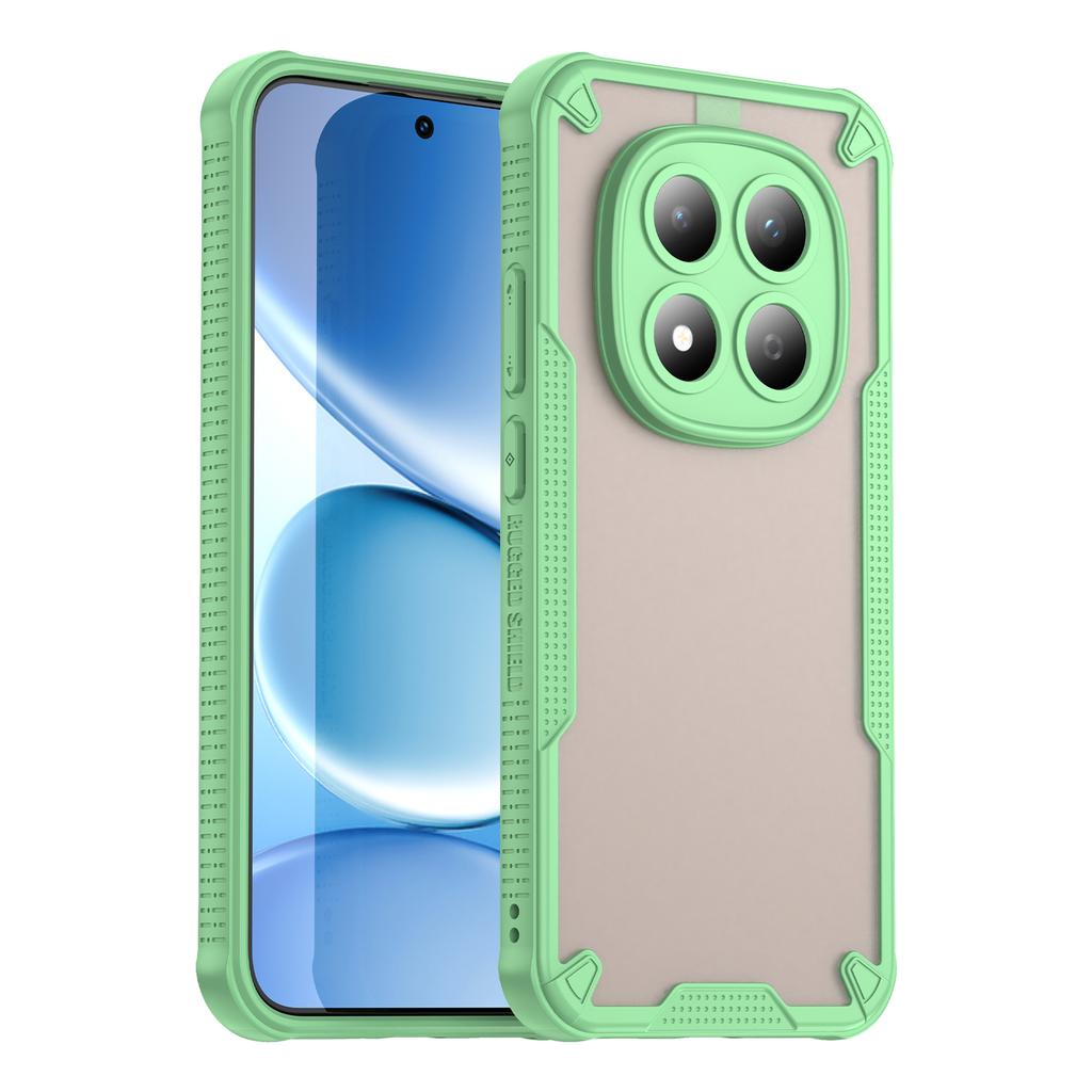Для Xiaomi Redmi Note 15 Pro 5G (Глобальный) Чехол-бампер PC + TPU Полупрозрачный Матовый Защитная крышка для телефона