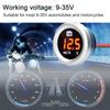 Автомобильный детектор напряжения 9-35 В цифровой вольтметр с мигающей сигнализацией