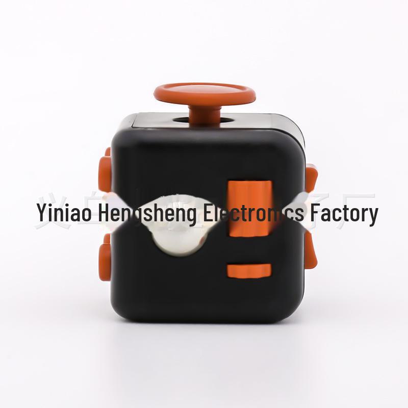 Six-Sided Finger Exercise Rubik's Cube: Hot Decompression Dice Toy