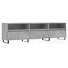 VidaXL TV Cabinet Concrete Grey 150x30x44.5 Cm Engineered Wood 831304