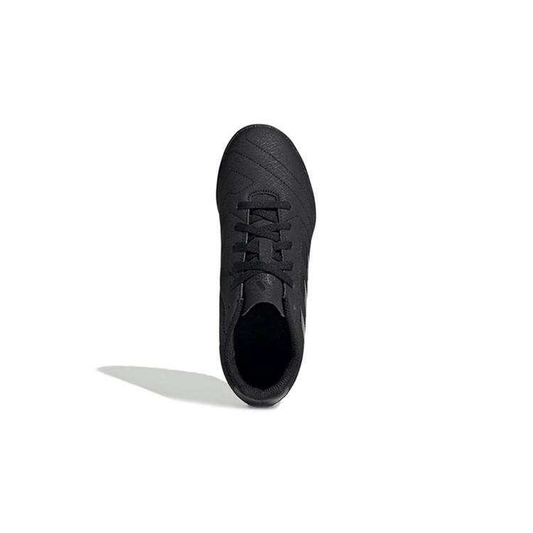 adidas VII TF Скользкие Устойчивые к истиранию Низкие Детские Футбольные Бутсы Черные Детские FV8708