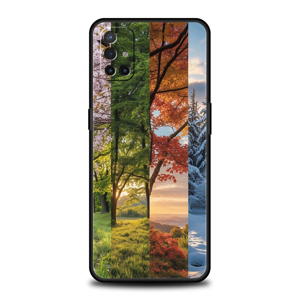 Красивый чехол для телефона с изображением лесного дерева для OnePlus 15 13 12 11 10 Pro 13T 13R 12R 9 8T 8 7 7T 9R Nord 2T CE 2 3 4 5G Мягкая крышка