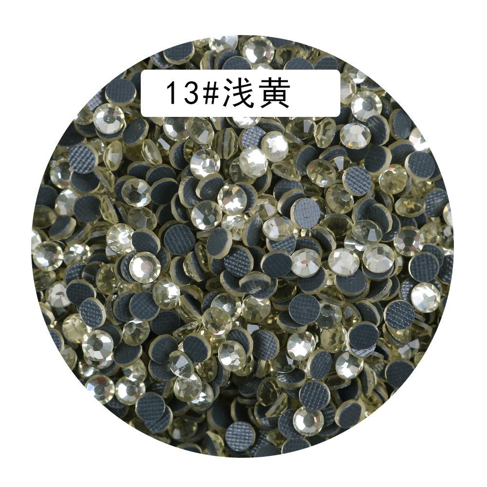 Ближний Восток Бриллиант Dmc Горячий Бриллиант Плоское Дно Стекло Подошва Аксессуары для Одежды Сделай Сам Сумка Обувь и Головные Уборы Дрель для Ногтей Ювелирная Наклейка Дрель