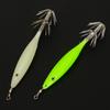 5Pcs Luminous Squid Lure Night Fishing Lamp Hook Rustproof Cuttlefish Attracting Lure Double Hook for Seawater Fresh Water