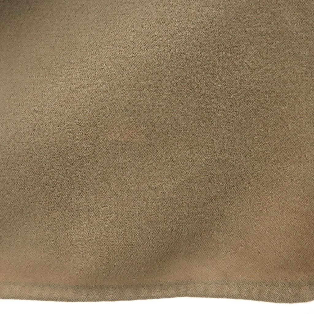 Armani Jeans 90s Made In Italy Old Long Sleeve Flannel Shirt L Beige Men's Used