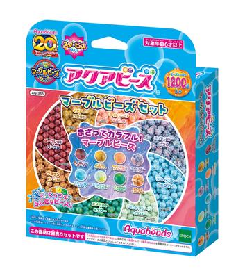 Набор бусин Aquabeads (Продано отдельно) [Набор бусин 'Мрамор'] AQ-365 ST Mark, Для детей от 6 лет, На водной основе, Игрушка для творчества, Aquabeads, EPOCH