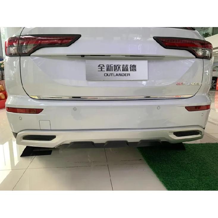 Для Mitsubishi Outlander 2013- -2024 Нержавеющая сталь Задняя дверь Крышка багажника Задняя дверь Накладки Декоративные элементы Аксессуары для стайлинга автомобиля