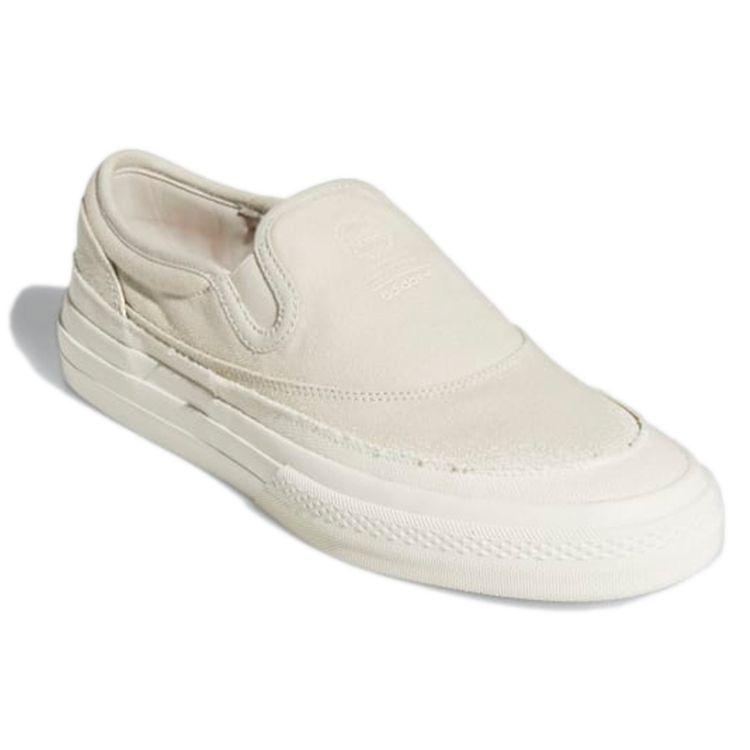 Adidas Кеды унисекс Nizza RF Slip-On Bliss White Мелово-белые H05247