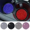 Car Diamond Coaster Anti-Slip Water Cup Pad Blingling Rhinestones Decoration Drink Cup Holder Mat Auto Interior Accessories