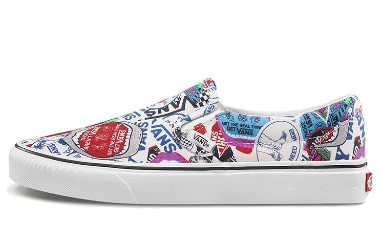 Кеды-слипоны Classic Vans 'Sticker Mash Up' VN0A38F7VFV