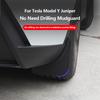 For Tesla Model Y Juniper 2025 Car Wheel Mud Flaps Splash Guards MudFlaps Front Rear Fender New Upgrade TPE Mudguards Protector