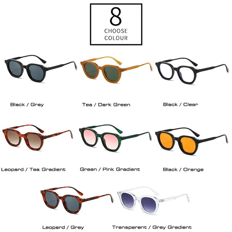 Винтажные маленькие квадратные солнцезащитные очки женские модные солнцезащитные очки Uv400 овальные градиентные линзы цвета чая мужские панк солнцезащитные очки Eil Homme