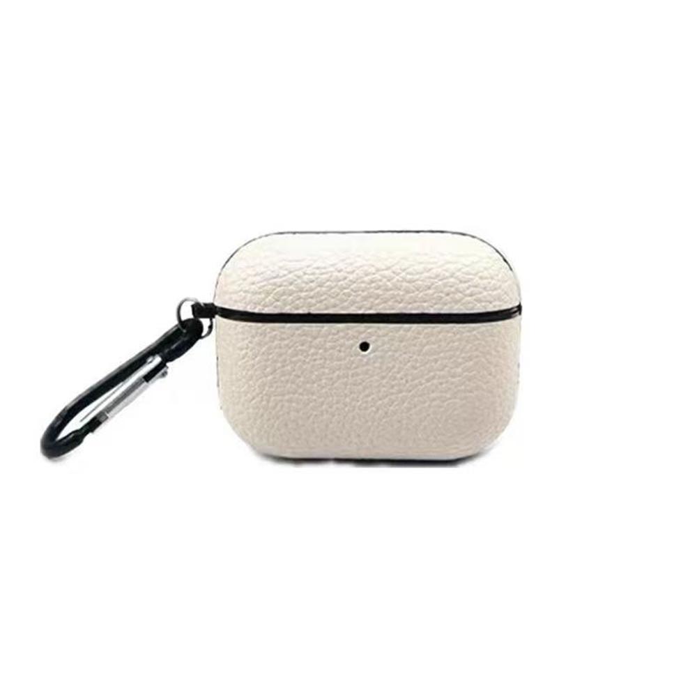 New Litchi Skin Leather Protect Case For AirPods 2 3 4 Pro2 Pro3 Wireless Earphone Cover