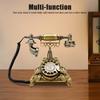 Vintage Telephone Antique Phone Rotary Old Fashion Phone Vintage Landline Phone Decor Rotary Retro Telephone for Home Office Use