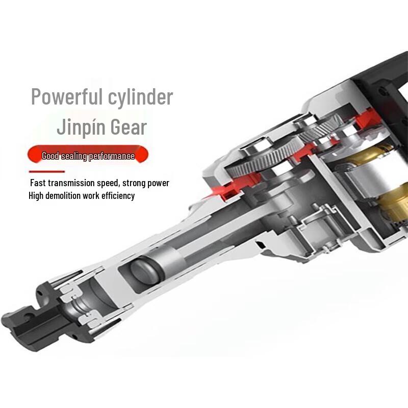 JZDASI GT-680 Heavy-Duty Electric Jackhammer CN plug (adapter included)