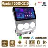 Android Carplay Car Radio For Mazda 5 2005-2010 Multimedia Player Head Unit Stereo GPS Navigation BT WIFI 4+64GB