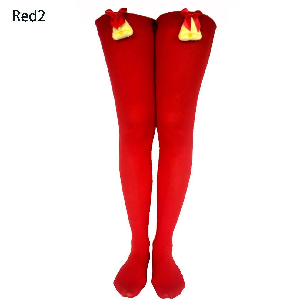 Bow Party Accessories Long tube Stockings Knee socks Christmas