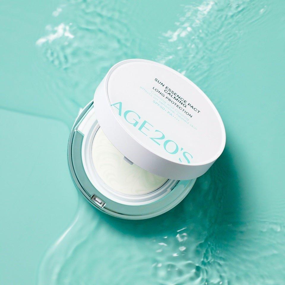 [AGE20's] Успокаивающий солнцезащитный крем Sun Essence Pact с длительной защитой SPF 50+ PA++++ 12,5 г