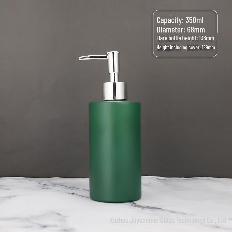 Стеклянный флакон для лосьона и мыла в скандинавском стиле для дома, дезинфицирующее средство для рук и гель для душа в отеле