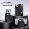Роскошный кожаный держатель-кошелек с магнитом Magsafe для iPhone 17 16 15 14 13 Pro Max, держатель для карт, чехол-сумка для телефона, аксессуары