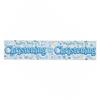 Giant Christening Banner