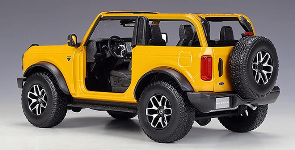 Maisto 2021 Ford Bronco Badlands Maisto 2021 Ford Bronco Badlands Гоночный спортивный автомобиль Литая модель автомобиля Литая модель Мини-автомобиль 1/18 1/18