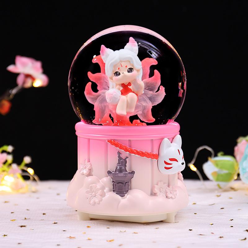 Астронавт Хрустальный шар Музыкальная шкатулка Украшение - Студент Снежный шар Подарок на день рождения