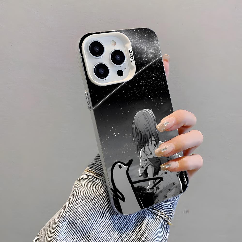 Чехол для телефона «Спокойной ночи, П-Пунпун» для IPhone 17 Pro Max 15 Pro 16 14 Plus 12 13 Mini 11 Pro Ударопрочный Цветной Чехол