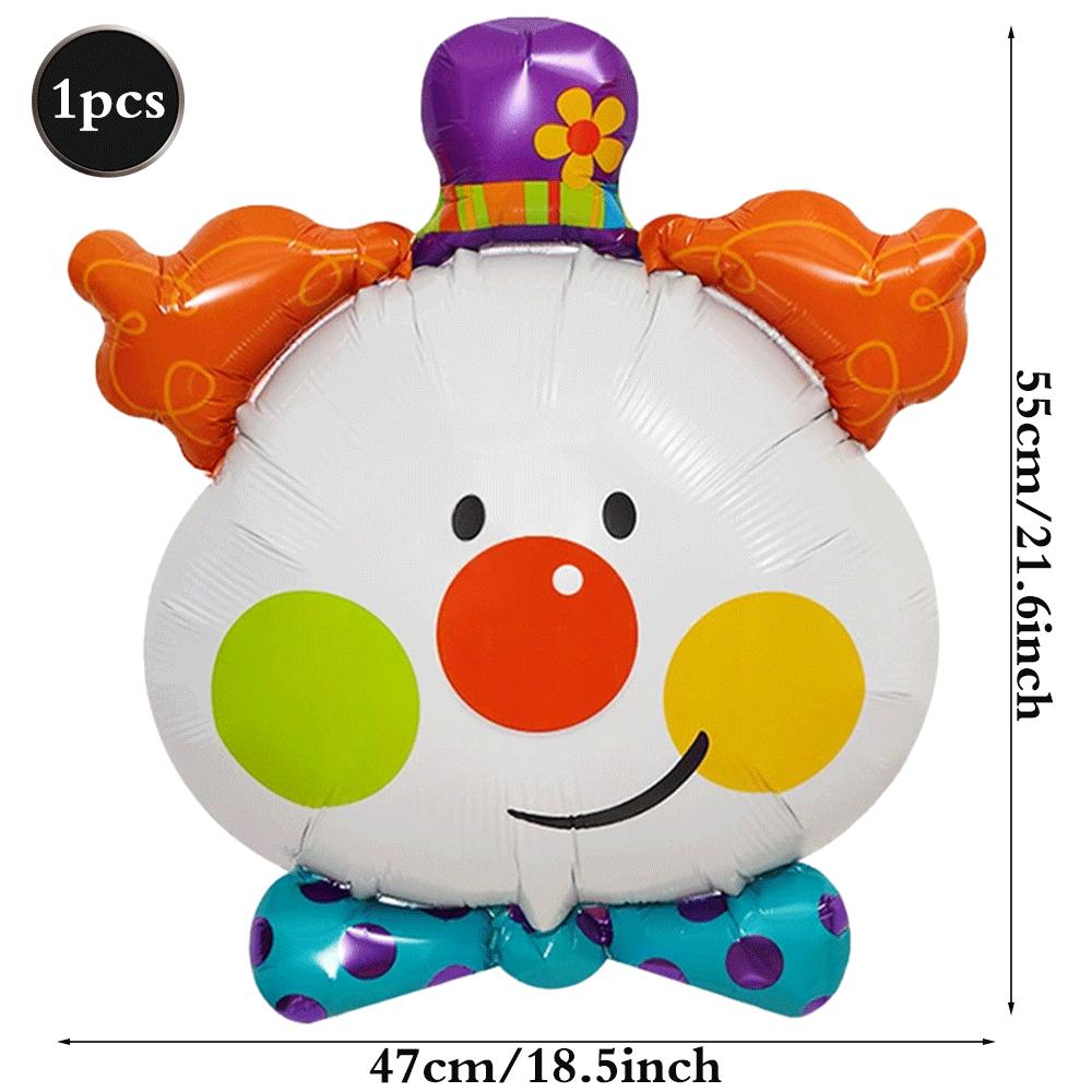 Circus Theme Party Supplies Carnival Animal Paper Plates Cups Tablecloth Balloons Clown Kids Birthday Decor Baby Shower Favors