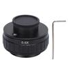 0.5X Adapter Lens 38mm C Mount Adapter Trinocular Stereo Microscope Tube for Digital Camera Focusing