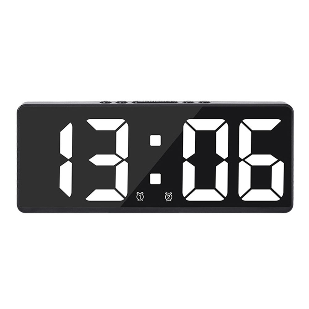 Number Clock Nightlight Temperature Calendar LED Digital Large Number Electronic Clock Alarm Clock