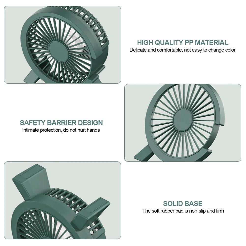 Электрический мини-вентилятор, портативное охлаждение для ноутбуков, бесшумный USB-вентилятор для домашнего офиса, уличный настольный кулер, мини-бытовая техника для кемпинга