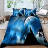 Bedding Cover Sets Wolf Print Quilt Cover 3D King Size Bedding Soft Home Textiles Children Teen Duvet Cover