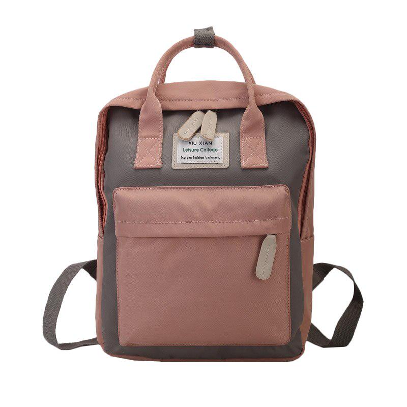 Canvas Patchwork Harajuku Cute School Bag Teenage Girls Female Students Travel Backpacks Mochila Bag