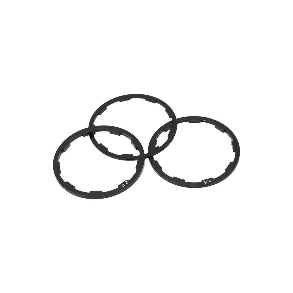 3 шт. Прокладка маховика велосипеда Алюминиевый сплав Устойчивый к коррозии Легкий 1 мм 1,5 мм 2 мм Велосипед