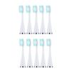 10pcs/lot Ultrasonic Electric Toothbrush Heads Replacement Brush Heads For Ultrasonic electric Toothbrush Whitening Teeth Brush