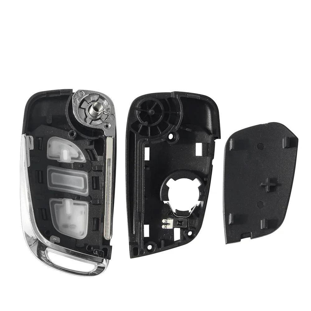 KEYYOU НОВЫЙ Для Peugeot 107 207 307 407 306 308 408 508 3008 4008 Partner CE0523 CE0536 Модифицированный Флип-пульт Брелок для ключа автомобиля