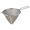 Japanese-made 18-8 Stainless Steel Conical Soup Strainer, 13cm