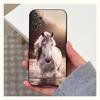 Скачущая Лошадь Животное Телефон Для Samsung S22,S25,S24,S23,Ultra,FE,Plus,S21,S20,S10,S9,Lite,Мягкий Силикон Черный