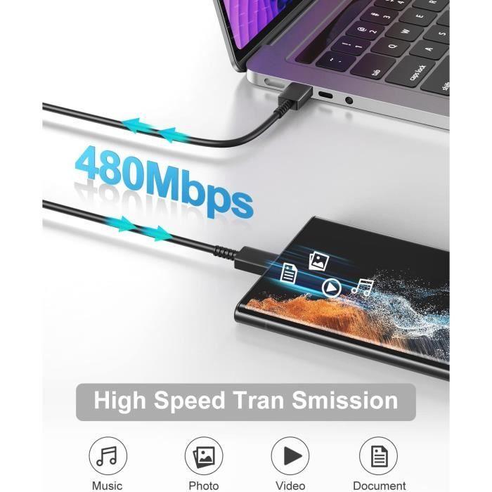 Pr De Chargeur USB C Samsung 25 W, Chargeur USB C Rapide Avec Câble De Chargeur USB C 1 M, Chargeur Mural PD3.0PPS Type C Pour[194]