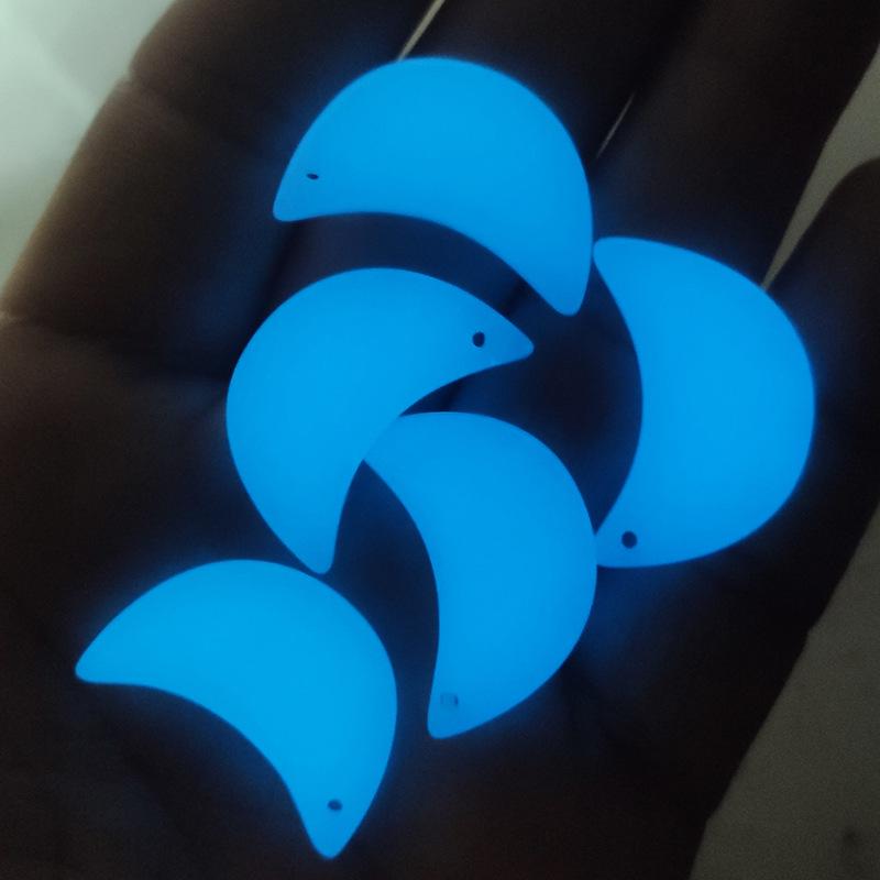 Ожерелье с подвеской Luminous Moonstone - флуоресцентный кристаллический камень